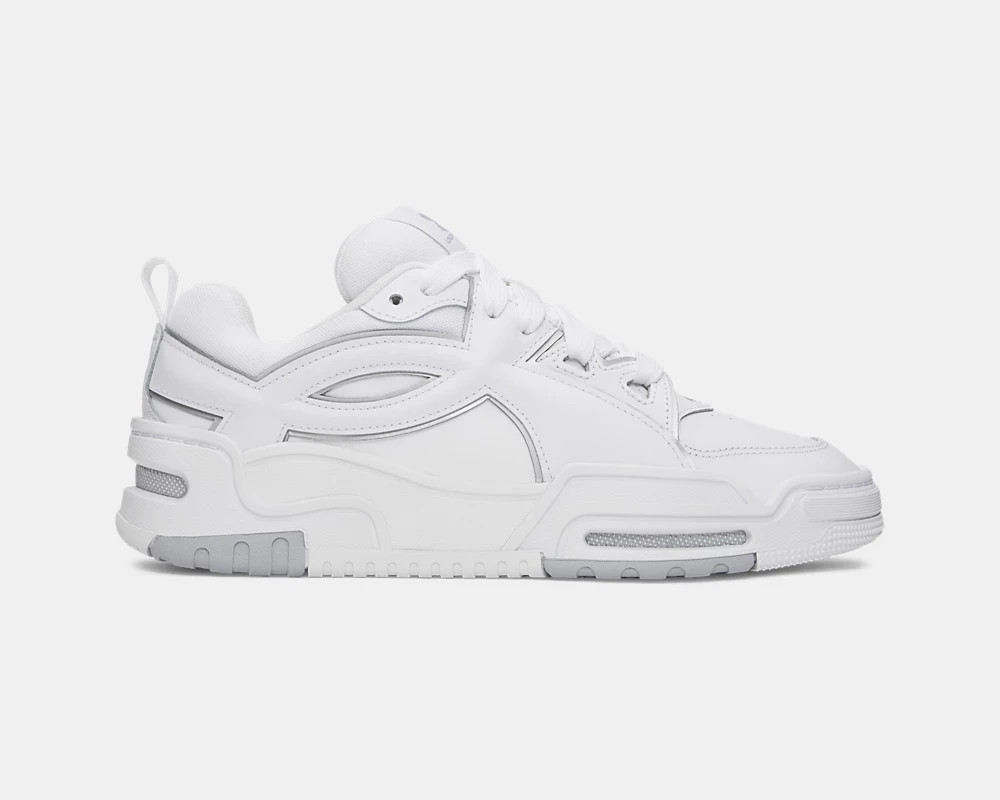 Under Armour UA HB-LO Comfort Premium Shoes White / Metallic Silver