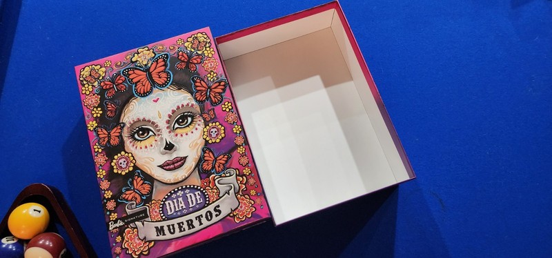 Barbie Signature 2023 Dia De Muertos HJX14 EMPTY BOX ONLY NO DOLL INCLUDED