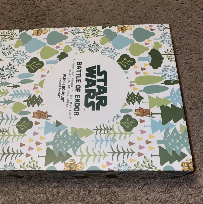 РЕДКИЙ плюшевый букет Star Wars Battle of Endor новый в коробке! ОТЛИЧНО! СМОТРИТЕ! - Изображение 2 из 4