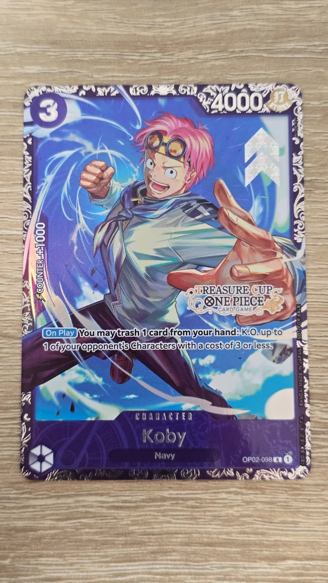 Koby OP02-098 One Piece Promotion Cards for sale | eBay