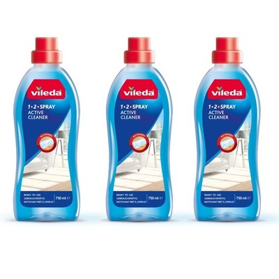 1-2 Spray Aktiv Reiniger, verdünnte Reinigungsflüssigkeit für 1-2 Spray Mopp, Packung