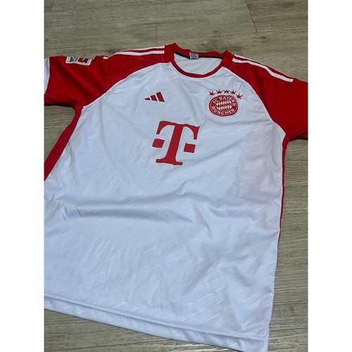 FC Bayern Munich Home Jersey Red White Soccer Shirt Mens XXL Bundesliga T-Mobile