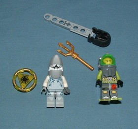 ATLANTIS, TYPHOON TURBO SUB SET 8060 - LEGO - 2010 - USED