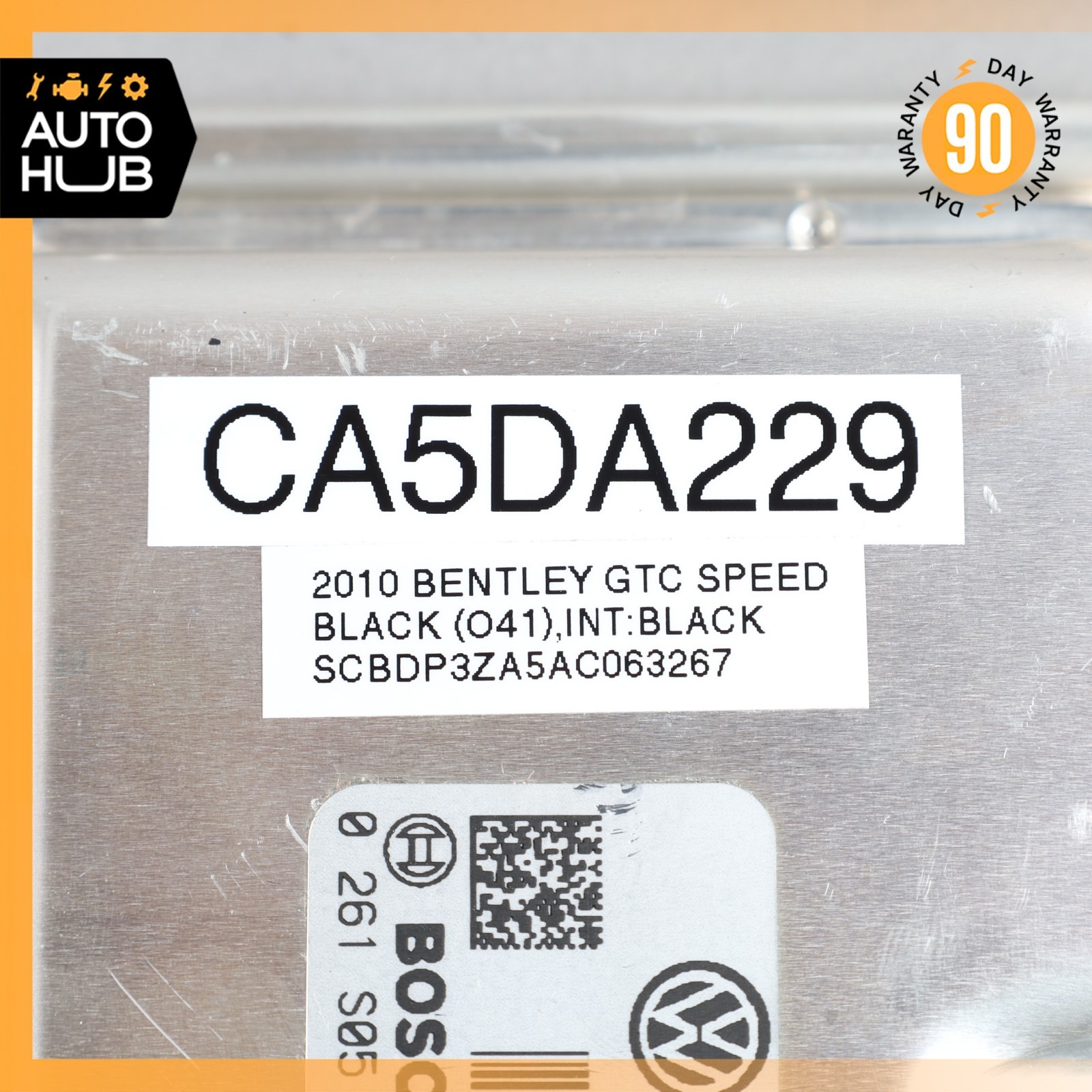 2010 Bentley Continental GTC GT Speed 6.0L W12 Engine Control Module ECU OEM