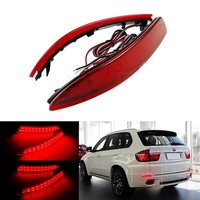 2X RüCkstrahler StoßStange Reflektor Licht Rot FüR Bmw X5 E70 BJ.2006-02/2010