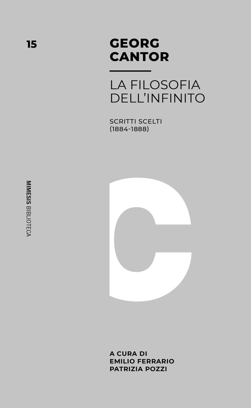 FILOSOFIA DELL'INFINITO. SCRITTI SCELTI (1884-1888) - CANTOR GEORG