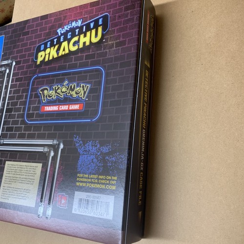 Pokémon Detective Pikachu Greninja GX Custodia File, per Gioco di Carte TCG CCG Sigillato - Foto 6 di 6