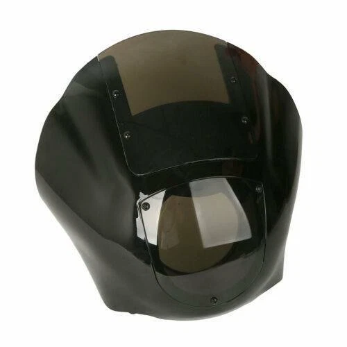 Quarter 整流烟熏挡风玻璃 39 毫米夹子 适合 Harley Sportster XL Dyna — 第 3/4 张图片