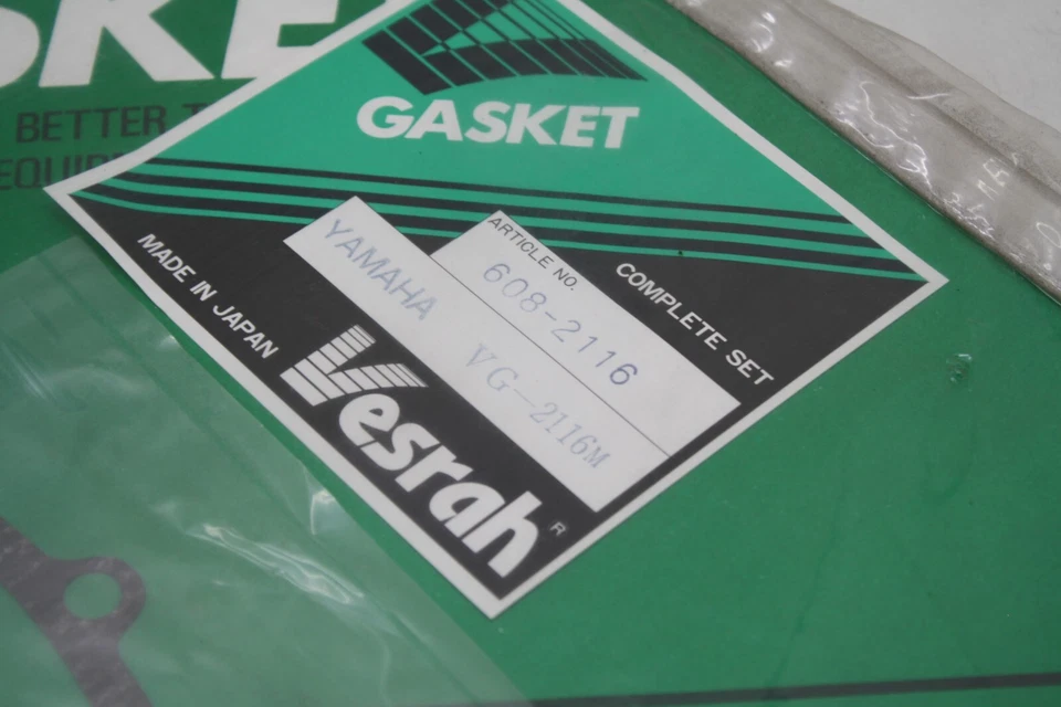 JUEGO COMPLETO DE JUNTAS YAMAHA FZR600 1992-1996 FZR600R VESRAH HECHO EN JAPÓN Foto 2 de 3