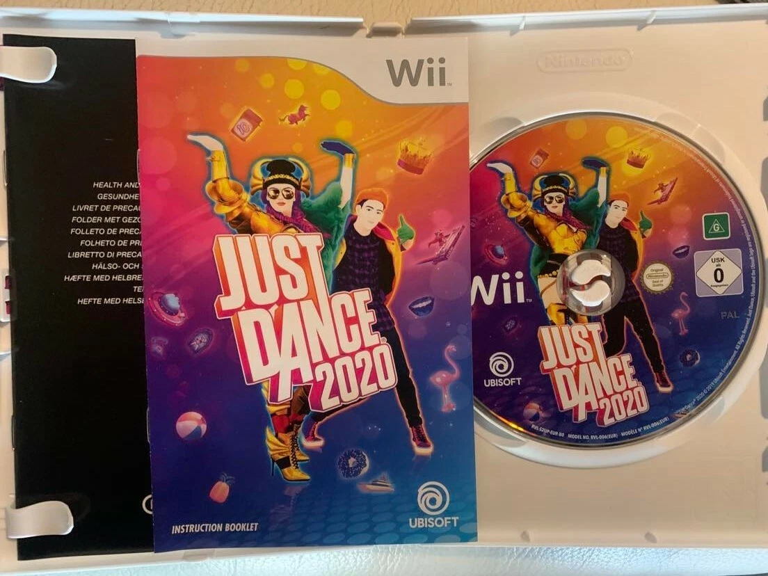 Nintendo wii u just dance 2020 sale