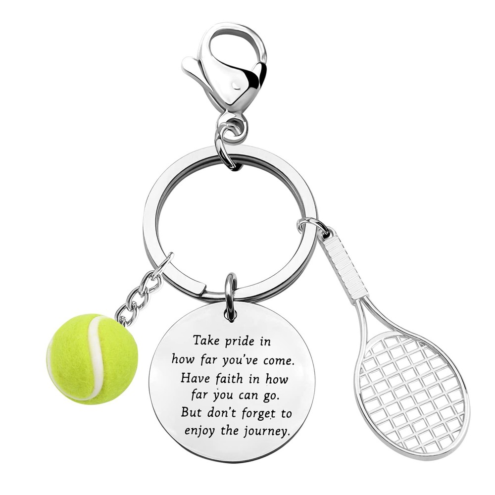 Tennis Keychain Gifts For Tennis Players Tennis Team Gifts For Tennis Lover Tenn