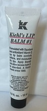 Kiehl's Lip Balm 1 Moisturizing Clear Lip Treatment for Dry Lips 0.5 oz Unscent
