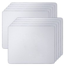 Sublimation Blanks Mouse Pad, Lot White DIY Mouse Pads Natural Rubber Base