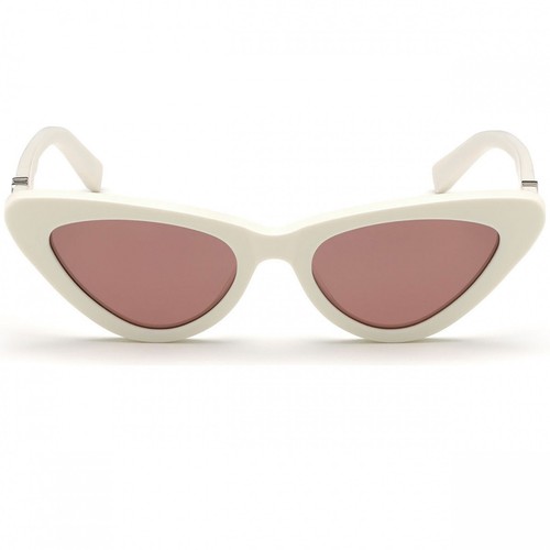 Just Cavalli JC907S 21Y Ivory Cat Eye Plastic Sunglasses Frame 51-18-140 - 第 1/3 張圖片