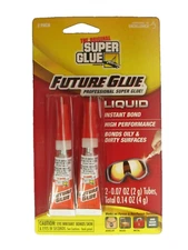 The Original Super Glue Future Glue Liquid High Strength All Purpose 0.14 oz 2pk
