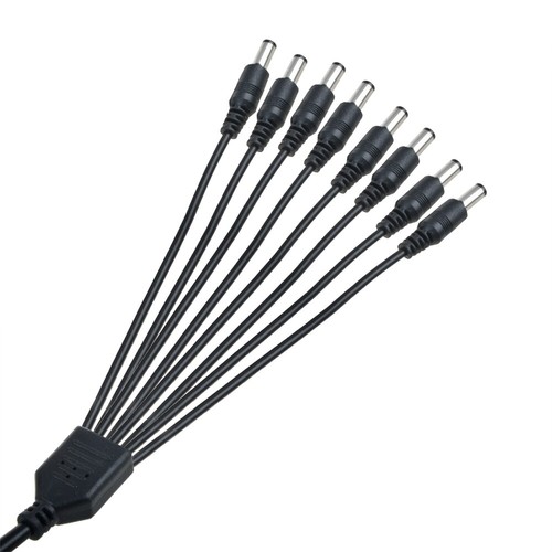 Adattatore di Alimentazione DC 12V 5A +8 Split Cavo di Alimentazione per Zosi CCTV Telecamera di Sicurezza DVR - Foto 3 di 5