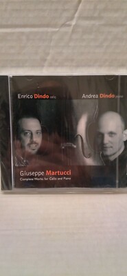 GIUSEPPE MARTUCCI Complete Works Cello Piano Enrico DINDO CD Italy BRAND NEW 