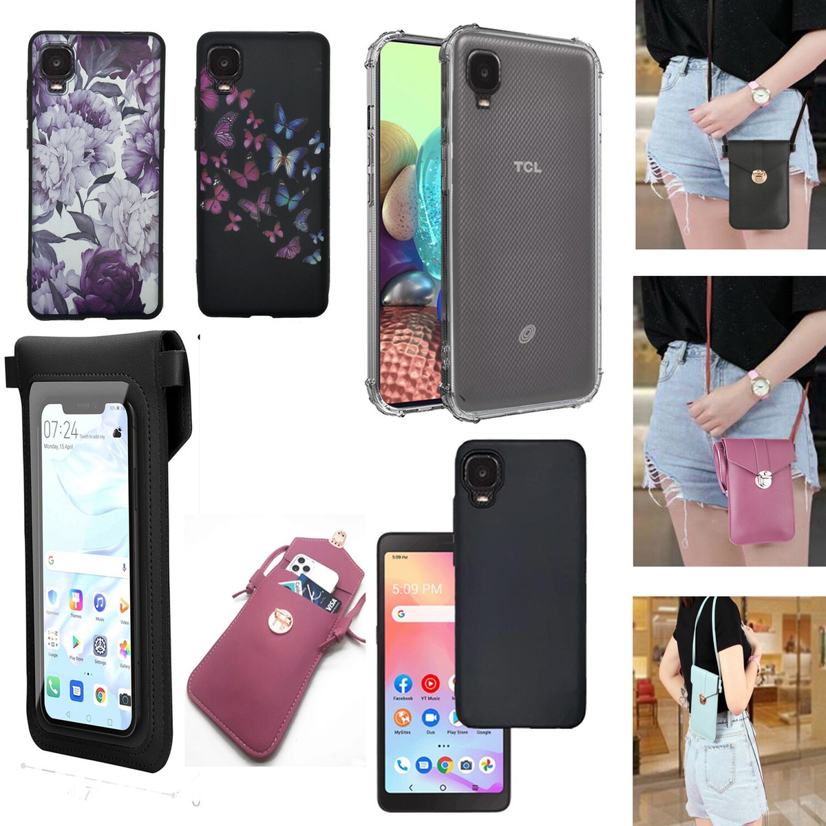 Phone Case For TCL A30 / Tracfone TCL A3 (A509DL) Gel Cover Phone Case For TCL A30 / Tracfone TCL A3 (A509DL) Gel Cover