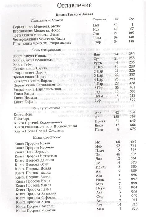 Библия. Без неканонических книг / Bibel, russisch
