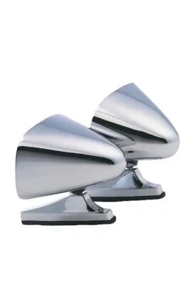 K Source 1600 Universal Fit System Chrome Finish Replacement Car Mirror Set