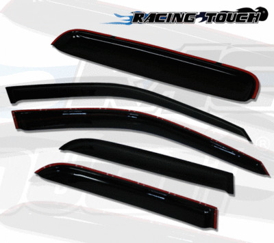 Sun roof & Window Visor Wind Guard Out-Channel 5pcs For 14-16 Lexus IS250 IS350