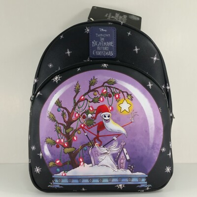 Loungefly The Nightmare Before Christmas Jack Snow Globe Mini Backpack Loungefly The Nightmare Before Christmas Jack Snow Globe  main image 2