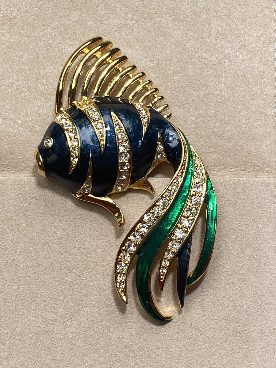 Fish brooch sale