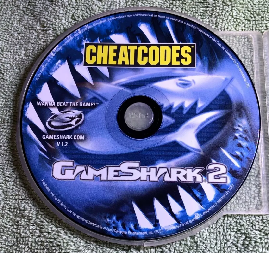 Playstation 2 PS2 Gameshark 2 V1.2