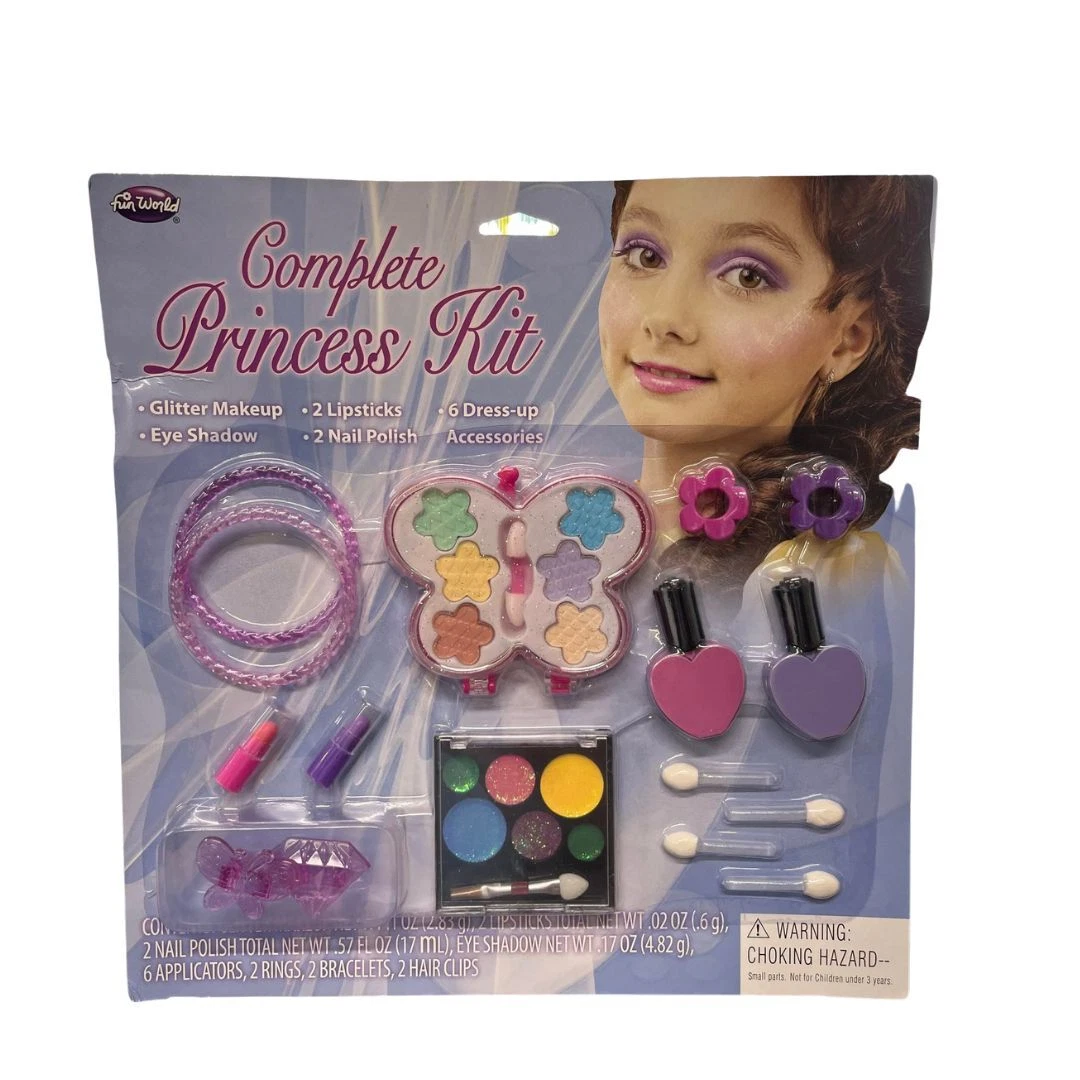 Complete Pretty Princess Makeup Accessories Kit eBay