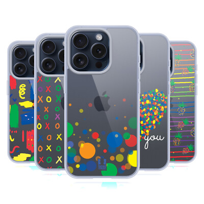 HEAD CASE DESIGNS RAINBOW MADNESS SOFT GEL CASE FOR APPLE iPHONE PHONES