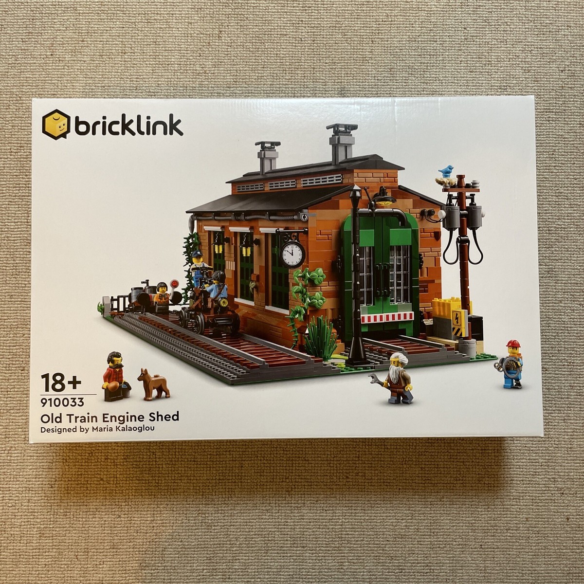 LEGO 910033 Bricklink Designer Program Old Train Engine Shed 