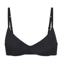 Skims Women's 34DD Wireless Form Lightly Lined Bra Onyx BR-WRL-1889