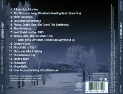 JOHN DENVER - THE CLASSIC CHRISTMAS ALBUM NEW CD