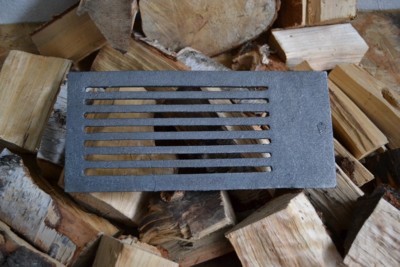 34 x 15 cm - Gussrost Ofenrost Ascherost Tafelrost Kaminrost viele Größen CA029