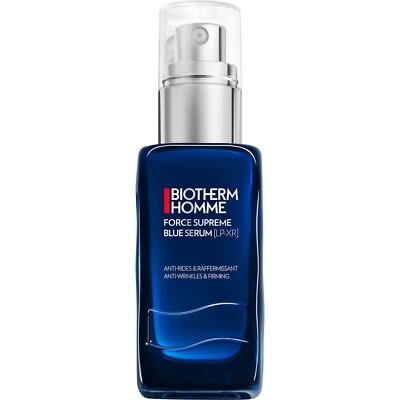 Biotherm Homme Force Supreme Blue Serum Anti-Aging Visible Signs Groom 60ml NEW