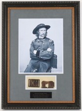 1869-70 Baseball Belt Buckle Motif Excavated by Fort Hayes, Kansas, Gen Custer