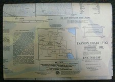 US ARMY ESCAPE EVASION CHART MAP EVC NH-38F IRAQ KUWAIT SAUDI 2002 NEW