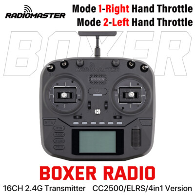 RadioMaster RC Sender 2,4 G 16 CH Hall Gimbals CC2500 ELRS 4in1 für RC Drohnen
