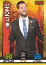 TOPPS CARD WWE SLAM ATTAX 10TH EDITION N.118 MIKE ROME RAW