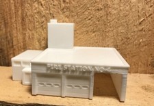 n scale fire station 3d printed made in usa