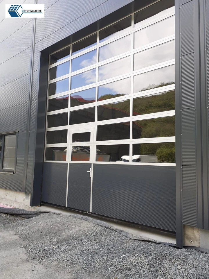 Hallentor Werkstatttor Sektionaltor Industrietor mit Schlupftüre - Bild 2 von 4