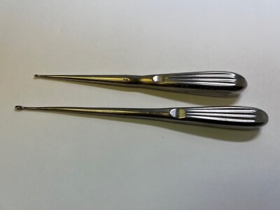 Lot Of 2 Spinal Cup Curettes
