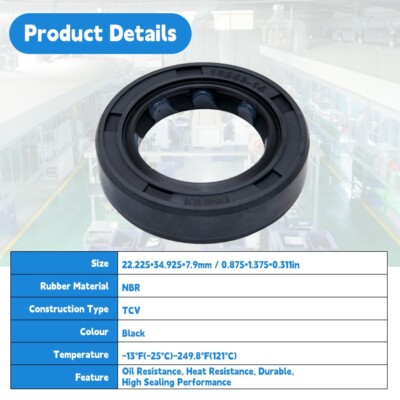 Shaft Oil Seal 16253-14-NC 22.225×34.925×7.9 TCV Hydraulic Pump or