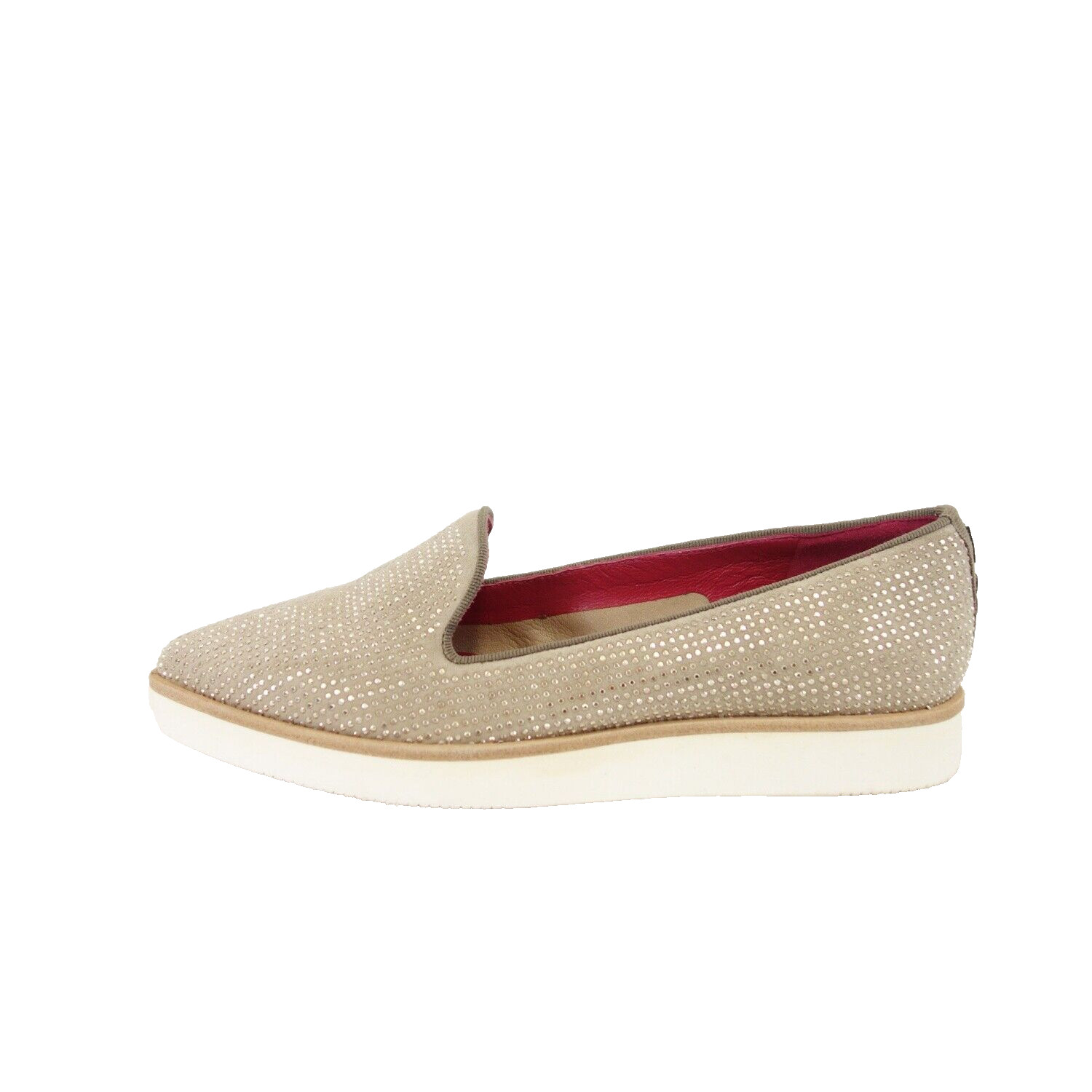 181 Тапочки Damen Schuhe UNO 8 Мокасины UNO Ballerina Leder Бежевые ( 35,5 ) 36 Neu