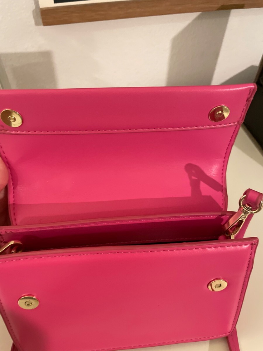 Zara Barbie Pink Mini Bag With Beaded Handle | eBay