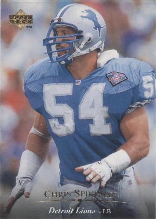 1995 Upper Deck Chris Spielman #122 - 1 of 2