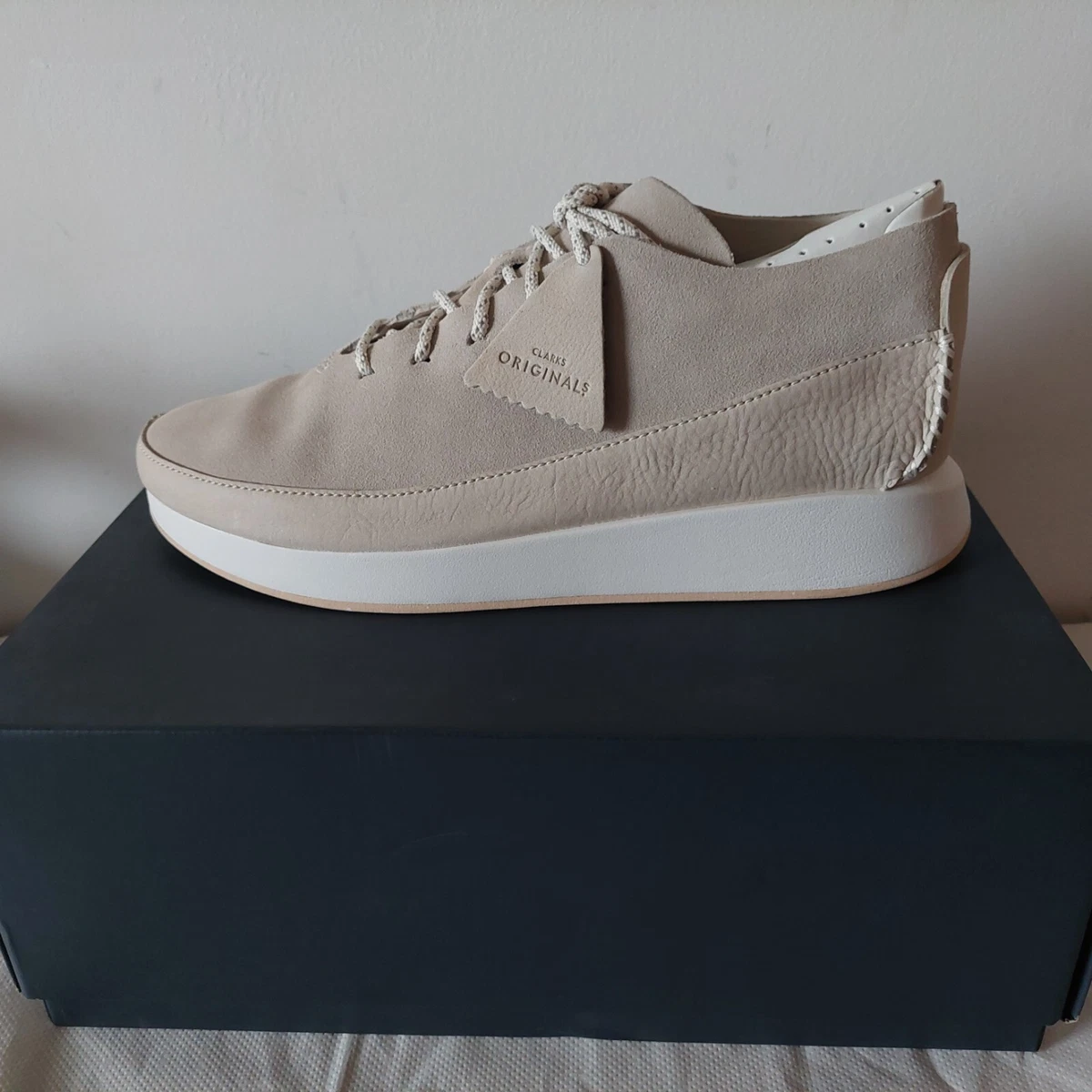 Clarks kiowa off white sale
