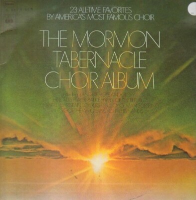 2xLP Mormon Tabernacle Choir The Mormon Tabernacle Choir Album NEAR MINT CBS