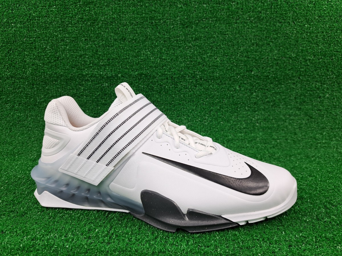 Nike Savaleos Weightlifting Gym White Shoes CV5708-100 Men's Size