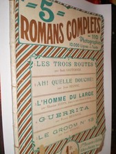 REVUE 5 ROMANS COMPLETS "LE FILM COMPLET 1924/1925"